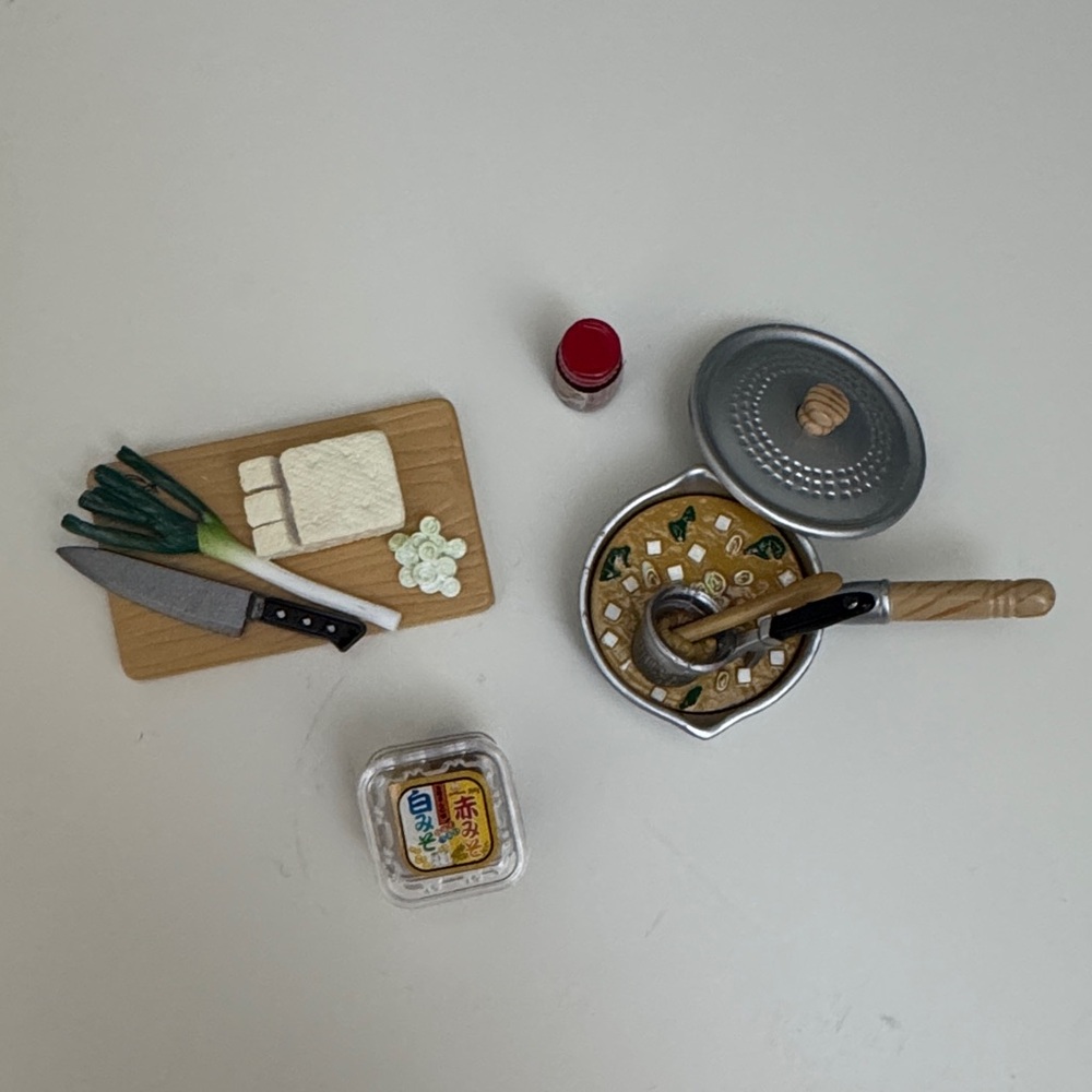 Re-Ment Japanese Miniature Food Set